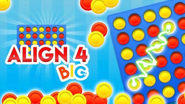 Align 4 BIG Puzzle Game Online Puzzle Game