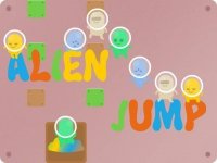 Friendly Alien Hopping Game