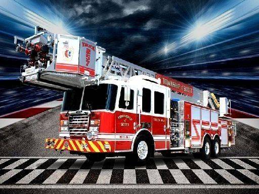 Fire Trucks Puzzle Online Game - Puzzle Game