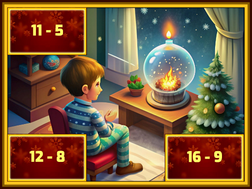 Chill Math Subtraction Puzzle