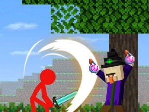 Block Craft Stickman Challenge