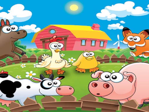 Farm Animals Learning Game for Kids - Toddler Game