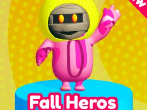 Fall Heroes Guys 3D Online Arcade Game