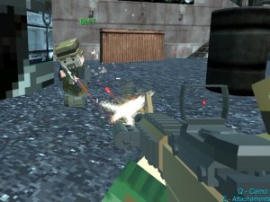 Pixel GunGame Arena Prison Blocky Combat Online Arcade Game