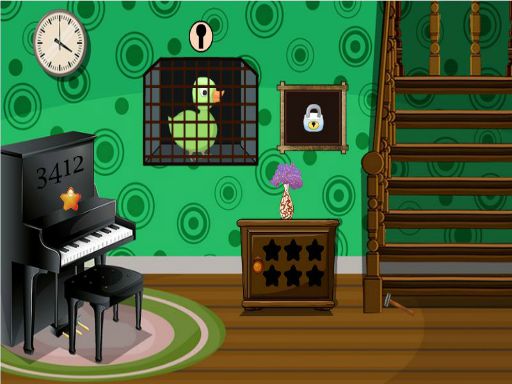 Green Duck Escape Puzzle Game