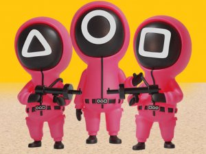 Squid Game 3D Red Light Green Light Online Arcade Game