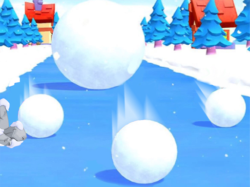SnowBall Speed Winter Racing 3D Online Arcade Game
