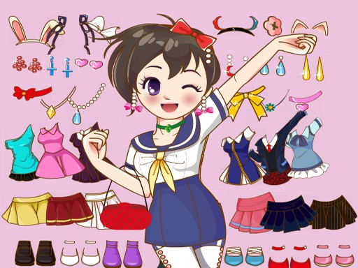 Anime Dress Up Mania Online Dress Up Game