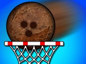 Super Coconut Basketball Arcade Game