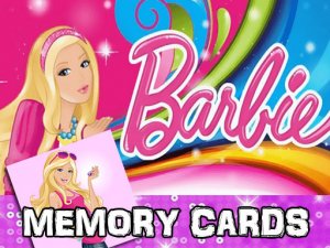 Barbie Memory Cards Online Puzzle Game
