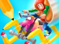 Scribble Rider: Creative Drawing Racer