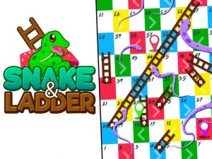 Snakes and Ladders Classic Board Game - Luck Game