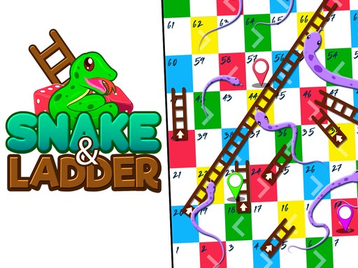 Snakes and Ladders Classic Board Game - Luck Game