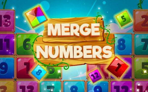 Merge Numbers: Calming Tile Puzzle Game Online - Puzzle Game