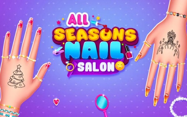 All Seasons Nail Salon - Nail Art Design Simulation