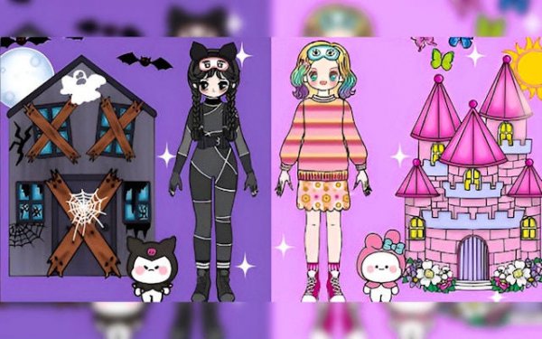 Anime Dolls Dress Up & Makeover