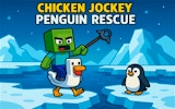 Chicken Jockey: Penguin Rescue - Arctic Adventure Online Game