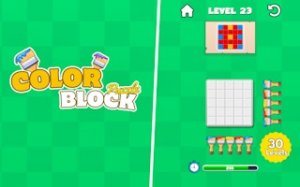 Tile Color Match: Grid Art