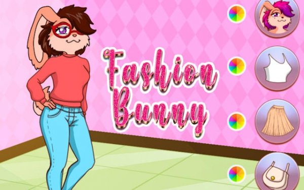 Fashion Bunny Dress Up Adventure