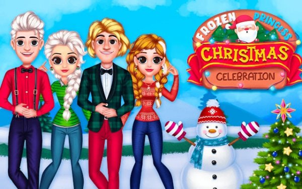 Princess Holiday Dress Up Game