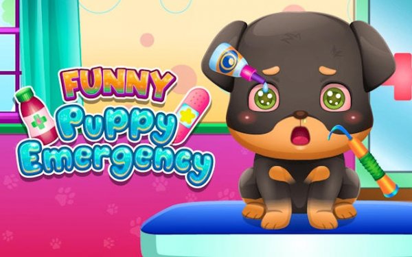 Puppy Vet Dress Up Care