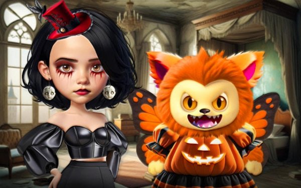 Gothic Dress Up: Princess & Toy