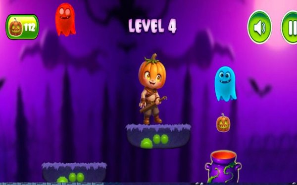 Halloween Hop Platformer Adventure