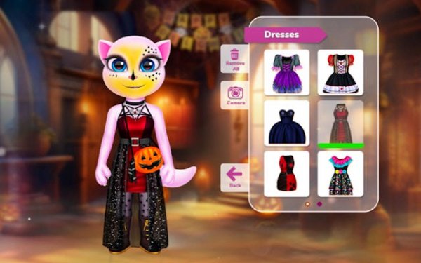 Angela's Halloween Dress Up Game