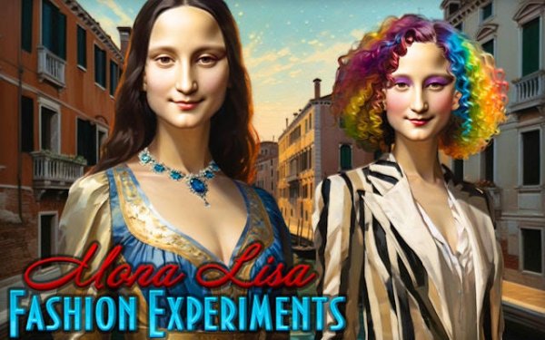 Mona Lisa Fashion Stylist Puzzle