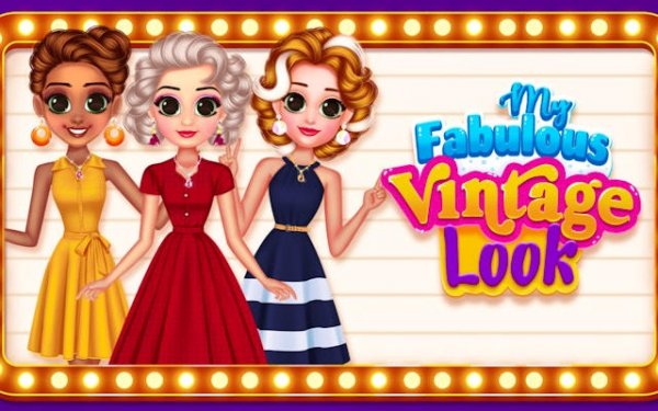 Princess Vintage Dress Up Game