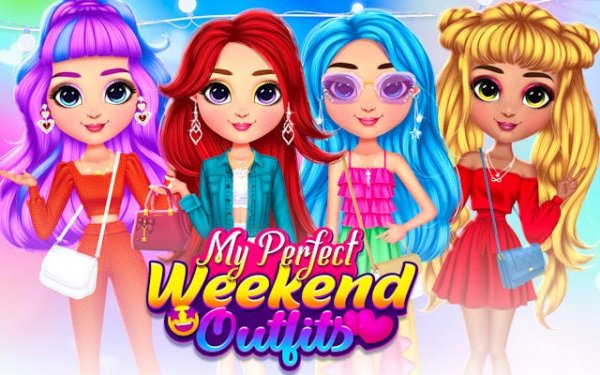 Rainbow Fashion Dress-Up Game