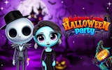 Nightmare Couple Halloween Party Dress Up Game Online
