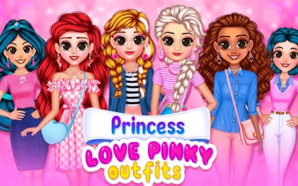 Pinky Dress Up Game