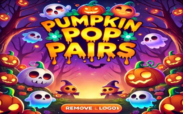 Pumpkin Pop Pairs Memory Puzzle