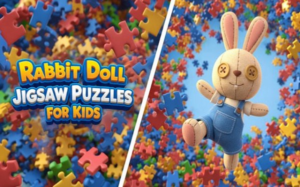 Rabbit Doll Jigsaw Puzzles
