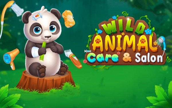 Wild Animal Care Salon Simulation