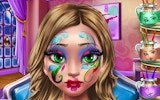 Winter Makeup Christmas Beauty Salon Online Game