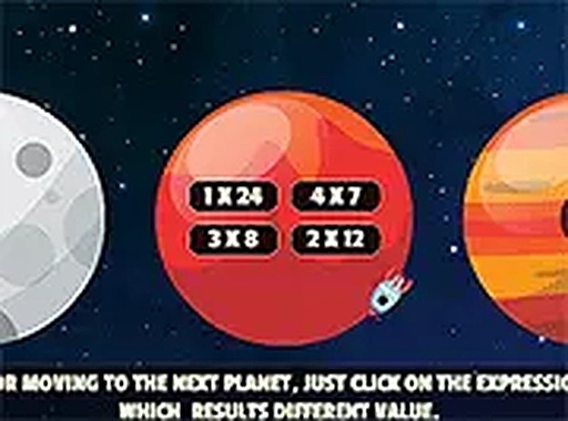 Galaxy Times Tables Puzzle