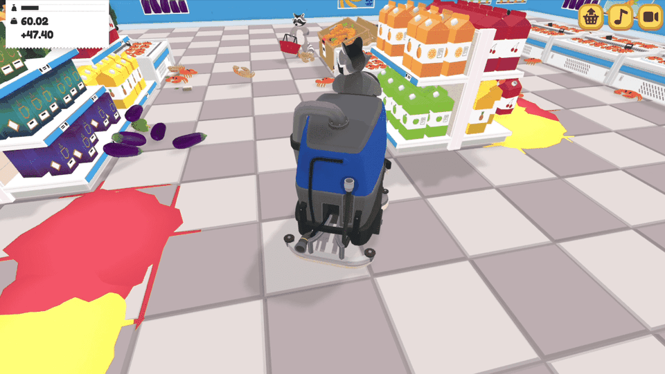 Market Sweep: Raccoon Tidy-Up